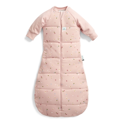 Zdjęcie ergoPouch Śpiworek Jersey z Rękawami 3-12M 3.5TOG Daisies