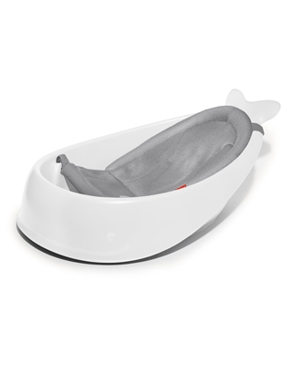 Zdjęcie Skip Hop Wanienka 3-etapowa Wieloryb Moby Smart Sling™ White