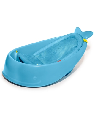 Zdjęcie Skip Hop Wanienka 3-etapowa Wieloryb Moby Smart Sling™ Blue