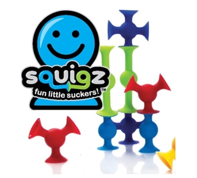 Zdjęcie Fat Brain Toy  Klocki Przyssawki Squigz - Zestaw Startowy