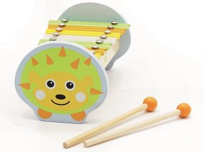 Oops Cymbałki Drewniane Jeżyk 12m+