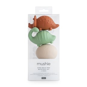 Mushie Zabawki do kąpieli Dino