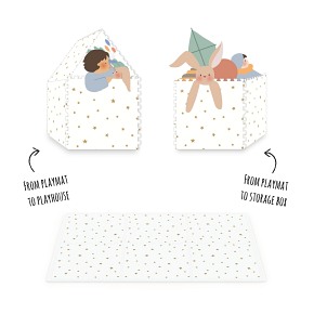 Play&Go TILOO Dwustronna Mata Piankowa Treehouse